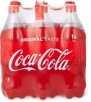 Coca-Cola da 1 l e in conf. da 6 x 1 l