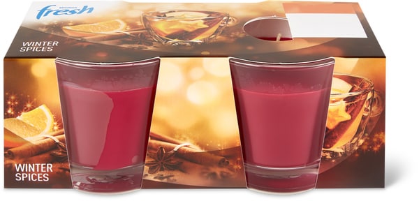 Candele profumate per l'inverno M-Fresh in conf. da 2