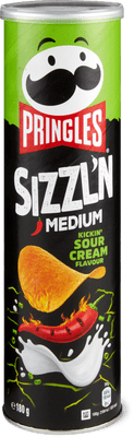 Pringles Sizzl'n Sour Cream
