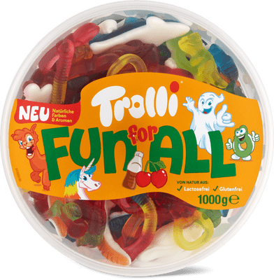 Bonbons Trolli Multi Mix Funny Island Enveloppe De 500 Gr Bonbons Fruits