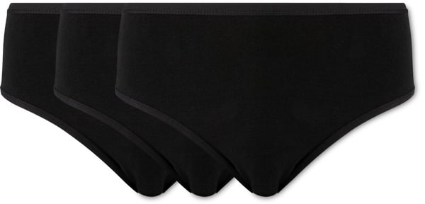 Ellen Amber Damen-Slip-Mini oder -Midi im 3er-Pack