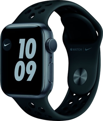 Apple Watch Nike Series 6 GPS 40mm Space Gray Aluminium Anthracite/Black  Nike Sport Band Smartwatch | Migros Migipedia