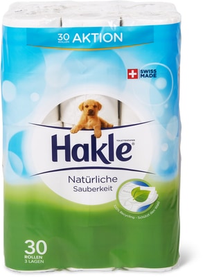 Papier hygiénique Hakle en emballages spéciaux