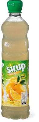 Sirup mit Zitrone