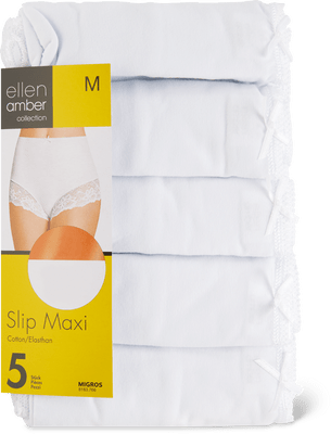 Slip da donna Ellen Amber in conf. da 5 o top da donna Ellen Amber in conf. da 2