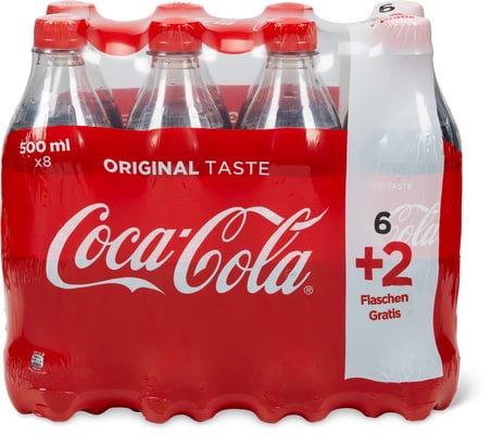 Coca-Cola in conf. da 8 x 50 cl