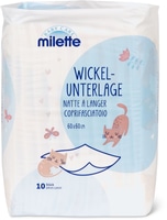 Die beliebte Migros Pflegelinie «Milette» für Babys und Kinder.