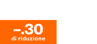 30 centesimi di riduzione