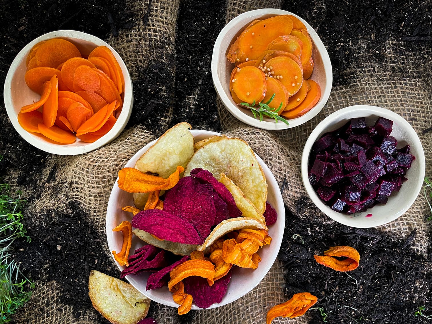 Gerettetes Gemüse gratis testen