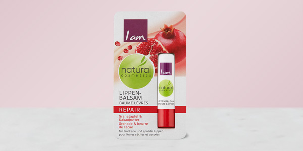 Gratis testen: I am Natural Cosmetics Lippenbalsam Repair