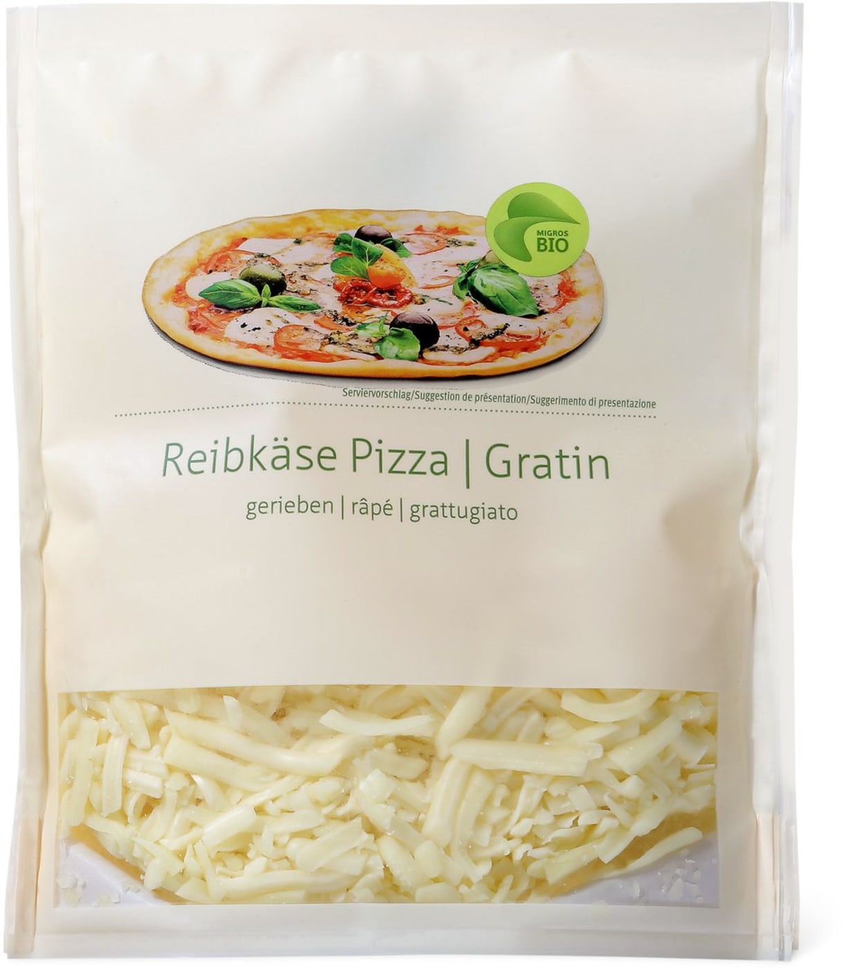 Bio Reibkäse Pizza / Gratin Migros