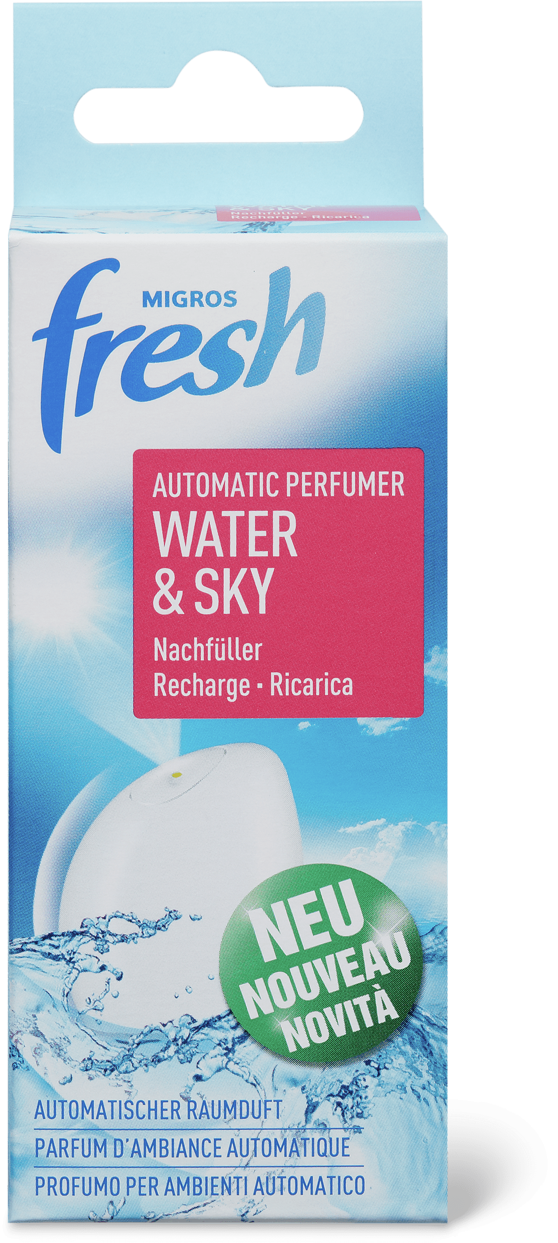 M-Fresh Automatischer Raumduft Nachfüller Water & Sky
