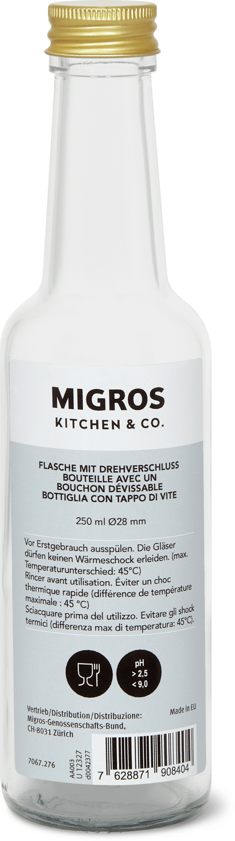 Migros Kitchen & Co. Flasche Drehverschluss 250 ml