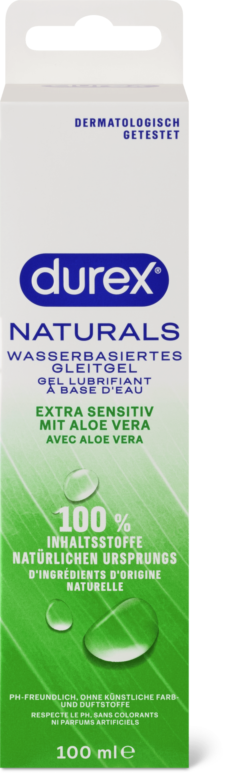 Durex Naturals Extra Sensitiv Gleitgel Wasserbasis | Migros Migipedia