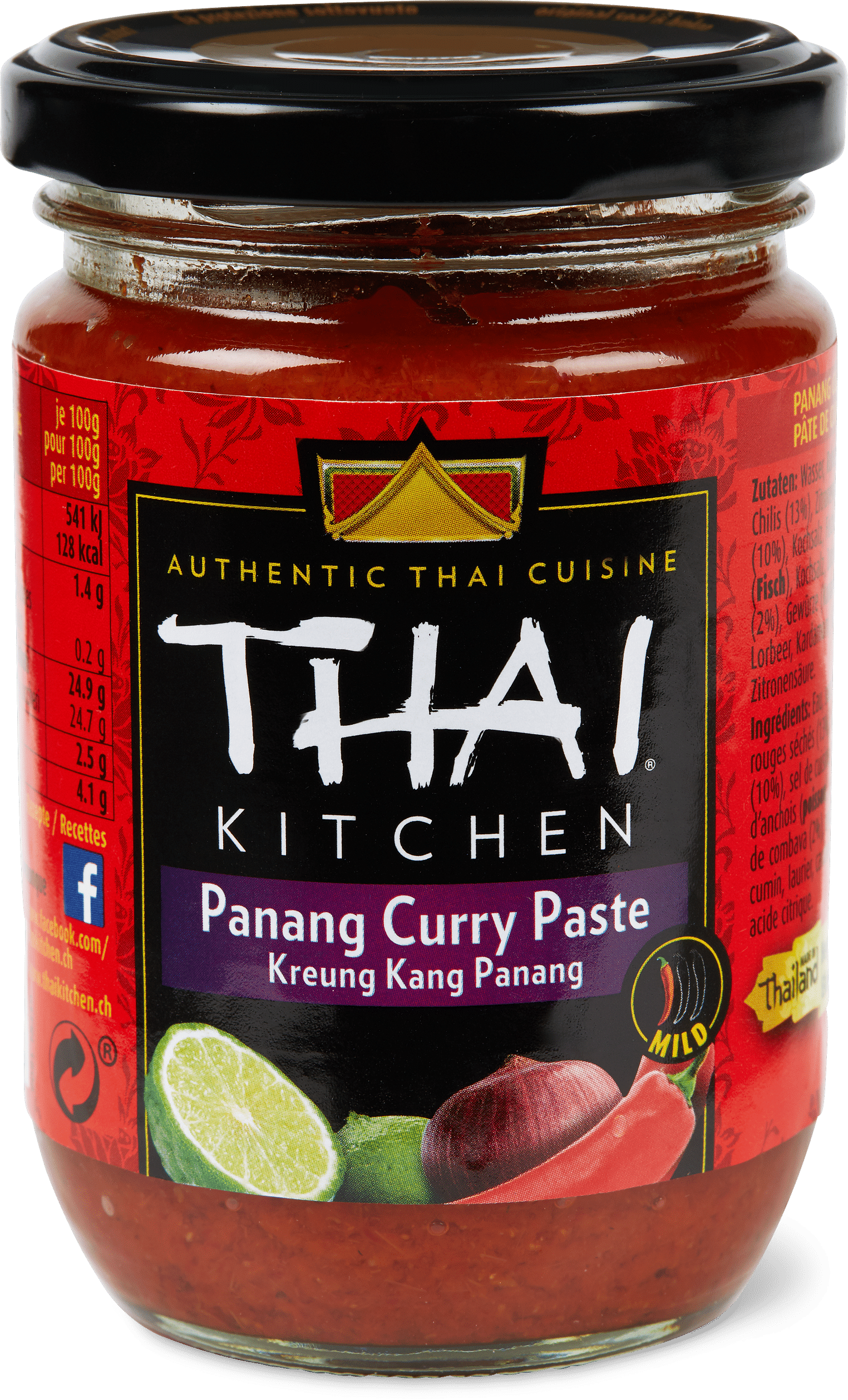 Thai Kitchen Panang Curry Paste Mild Migros Migipedia