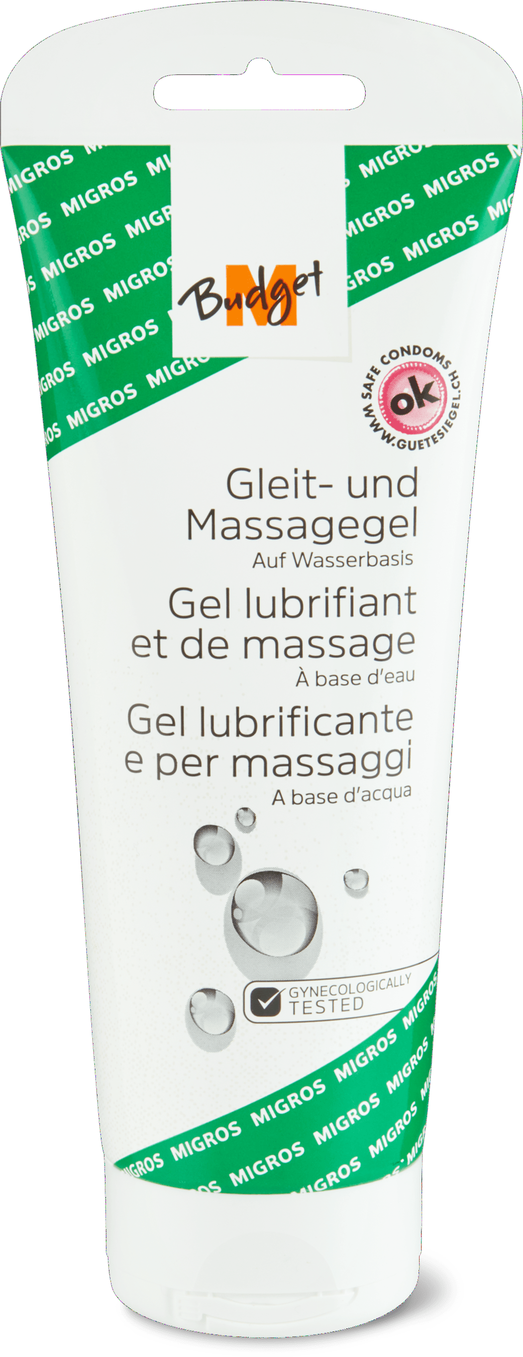 M-Budget Gleit- und Massagegel Wasserbasis | Migros Migipedia