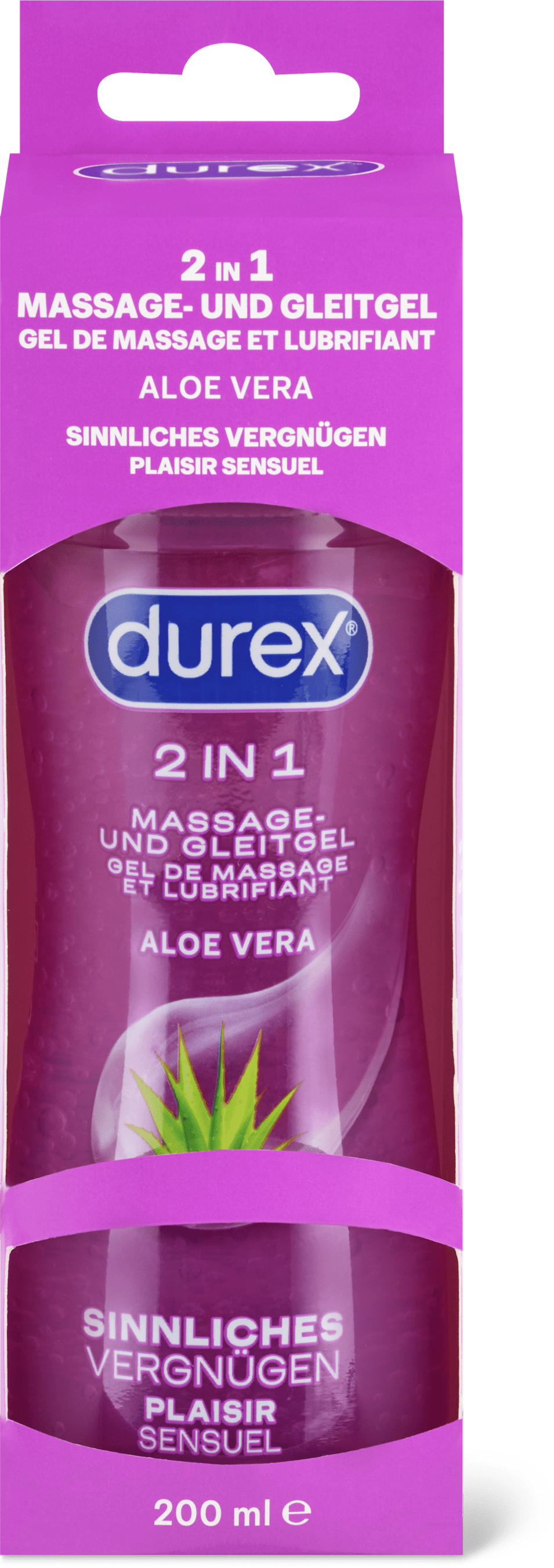 Durex 2in1 Massage- und Gleitgel Wasserbasis