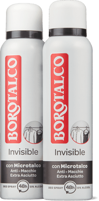 Borotalco Deo Spray Invisible  0% Alkohol, 48h,