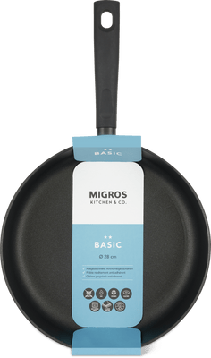 Basic Bratpfanne hoch, 28 cm