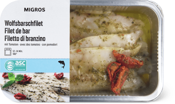 Migros Filetto branzino pomodori ed erbe
