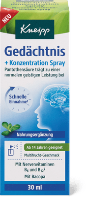 Kneipp Gedächtnis & Konzentration Spray