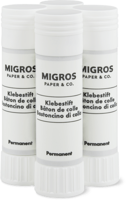 Migros Paper & Co. 4er Klebestifte Set