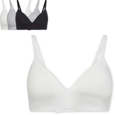 Ladies Cotton bra wireless padded