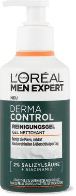 L'Oréal Men Expert Derma Control Reinigungsgel 2% Salizylsäure & Niacinamid
