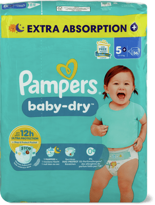 Pampers Baby Dry Windeln Gr.5+,12-17kg