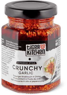 Tiger Kitchen Crunchy Garlic in Chiliöl