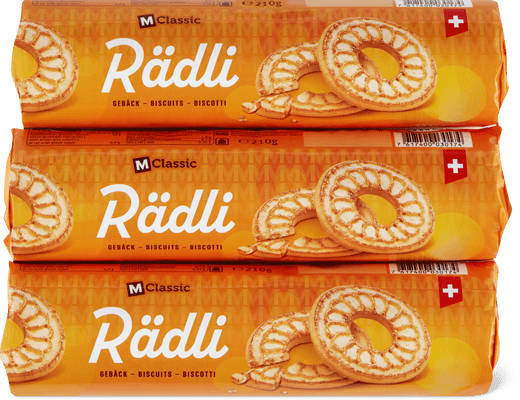 M-Classic Rädli biscuits