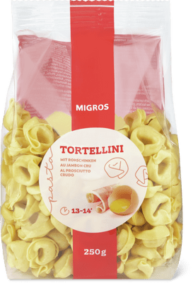 Migros Tortellini mit Rohschinken