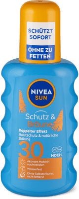 Nivea Sun Protect & Bronze Sonnenspray LSF 30, wasserfest