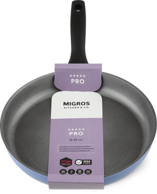 Migros Kitchen & Co. Frying Pan Flat, Ø 28cm