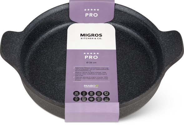 Migros Kitchen & Co. Pro Panboo Serving Pan Ø26 cm