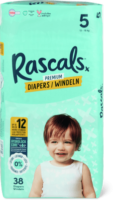 Rascals Windeln Gr.5,13-18kg