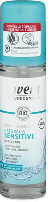 Lavera Deodorante spray Basis Sensitiv Aloe vera
