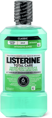 Listerine Total Care gum protect mouthwash