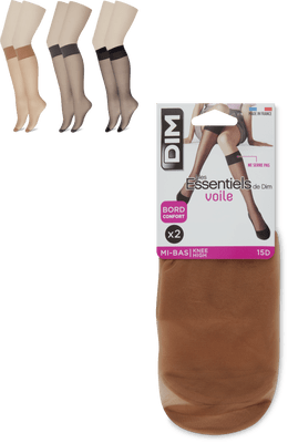 Kniestrümpfe DIM Voile