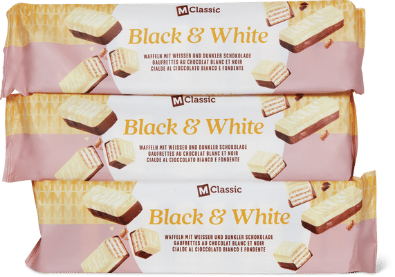 M-Classic Cialde Black and White