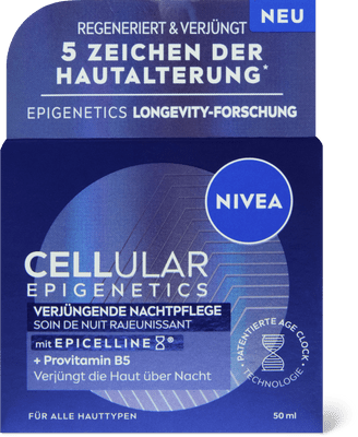 Nivea Crema notte ringiovanente Cellular Epigenetics Provitamina B5