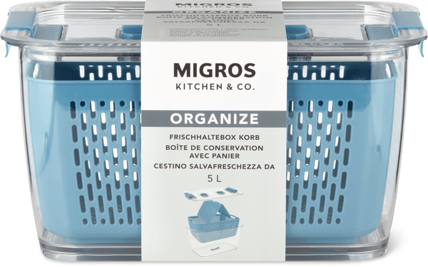 Migros Kitchen & Co. Scatola salvafreschezza con cestino 5 l