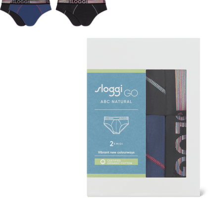 Sloggi Men Slip Midi GO ABC Natural
