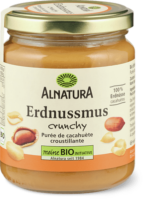 Alnatura Bio Erdnussmus Crunchy