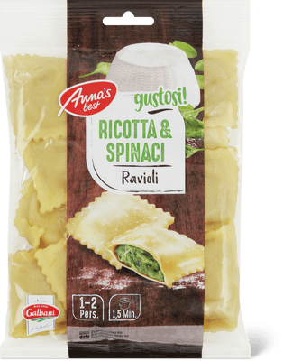 Anna's Best Ravioli ricotta e spinaci