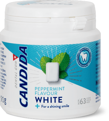 Candida White Chewing-gums Peppermint