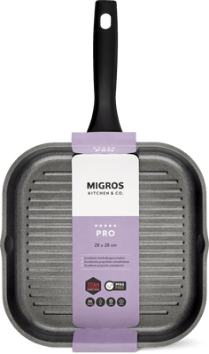 Migros Kitchen & Co. Pro Grillpfanne 28 x 28 cm