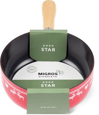 Kitchen & Co. Caquelon Ø 22 cm, rouge