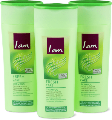I am I am Hair Fresh Shampoo Trio