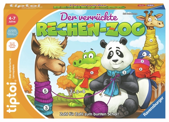 Ravensburger tiptoi® Crazy Maths Zoo | Migros Migipedia